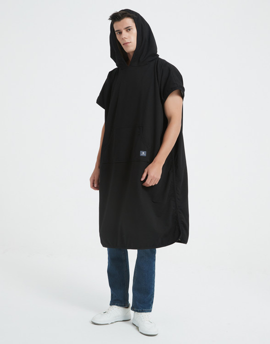 The Radia Smart® Adult Hooded Poncho Blanket (Black) offers EMF protection with silver-lined Faraday fabric that blocks RF and 5G radiation. Designed for comfort and wellness, it supports fertility health while reducing daily exposure to harmful wireless signals. Soft, breathable, and stylish, this hooded poncho blanket is perfect for home or travel, providing cozy coverage and peace of mind in today’s connected world.